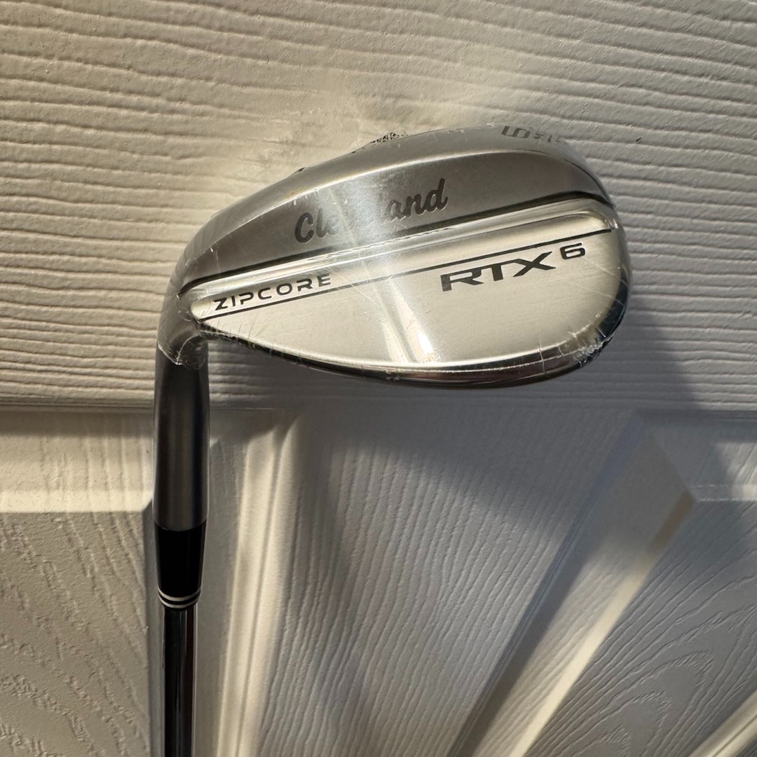 Cleveland ウェッジ　60° New Cleveland RTX 6 Zipcore 60 Degree Wedge LH