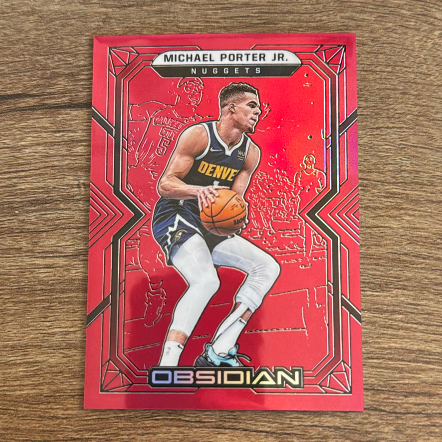 【10枚シリ】Michael Porter Jr. RC Obsidian 10枚シリ】Michael Porter Jr. RC Obsidian
