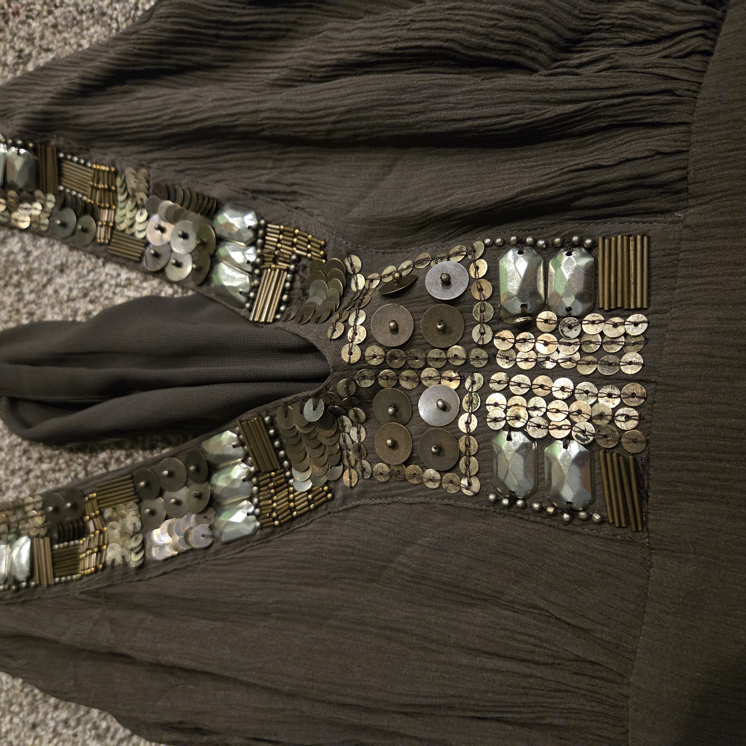 banana republic brown silk dress How to style our Eterno Silk Maxi, courtesy of @Vanessa Oblinsky