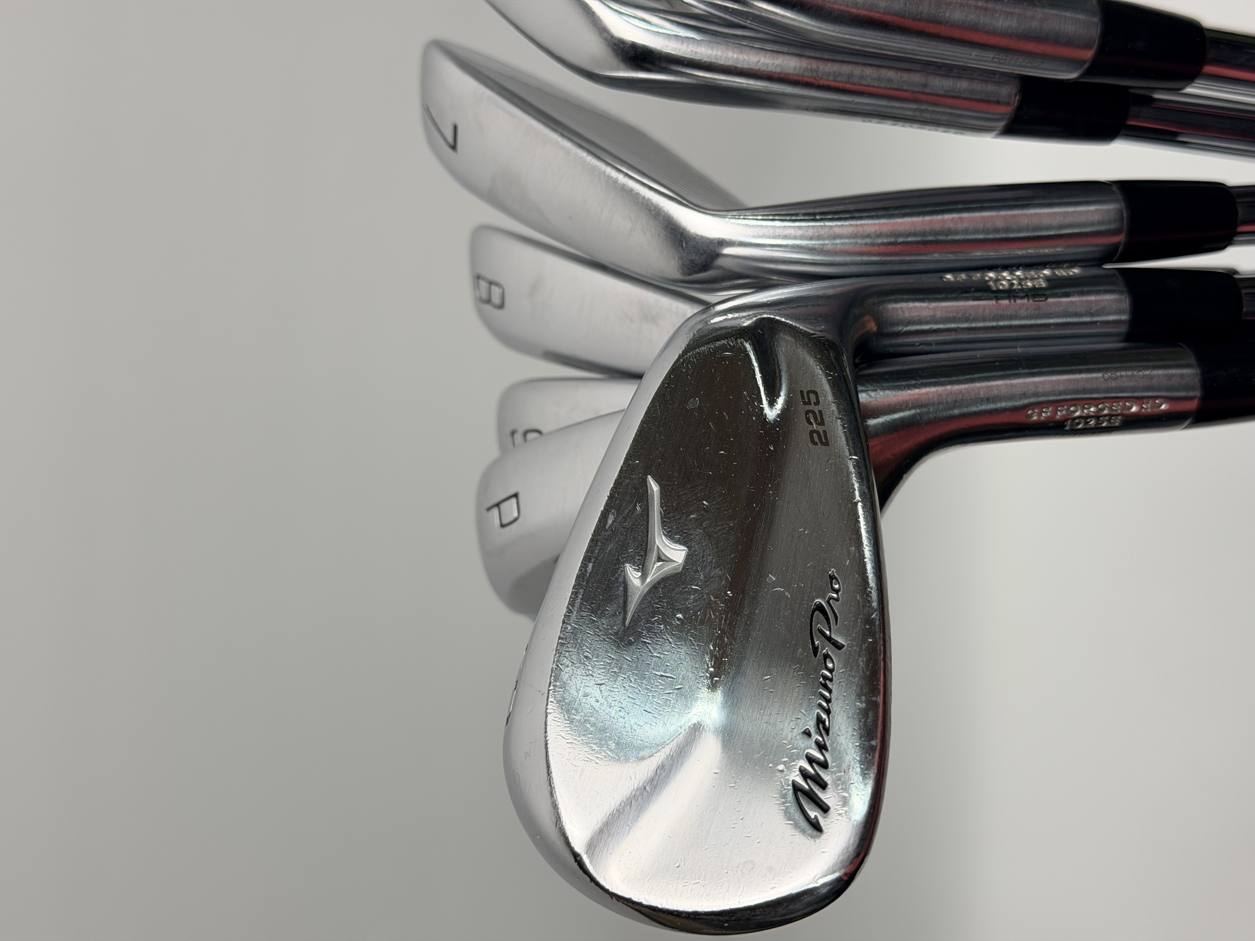 Mizuno Pro 225 5-GW Iron Set Nippon NS Pro Steel Stiff Flex