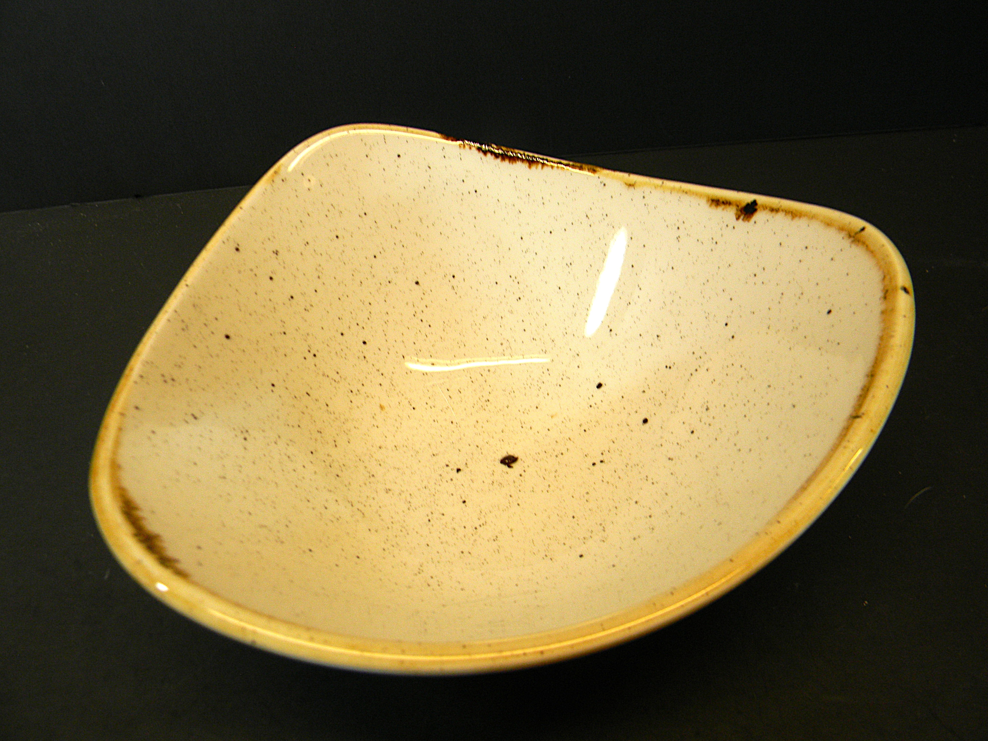 Triangle Bowl Churchill Made in England Stonecrest Design