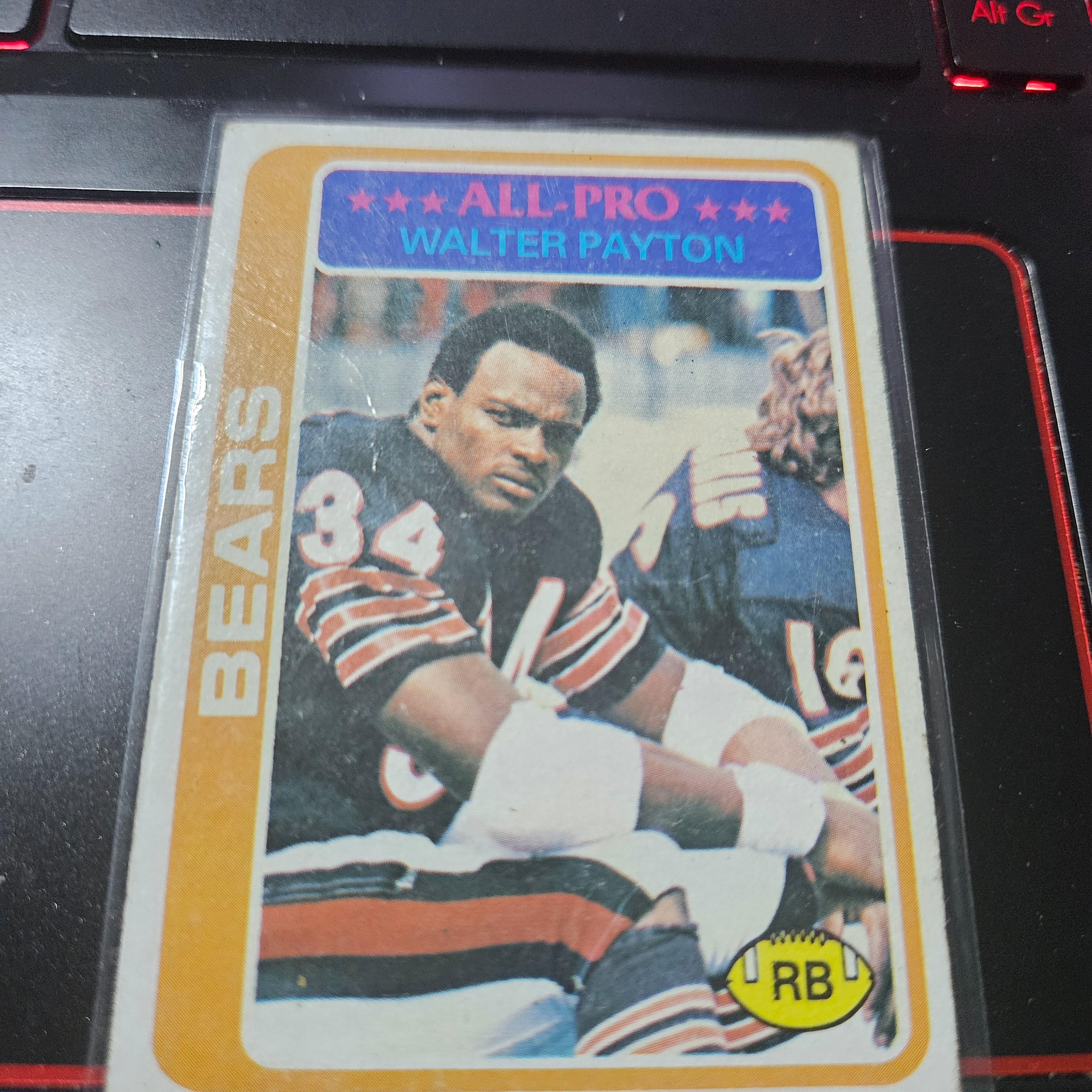 1976 Topps #148 Walter Payton Rookie Card Chicago Bears