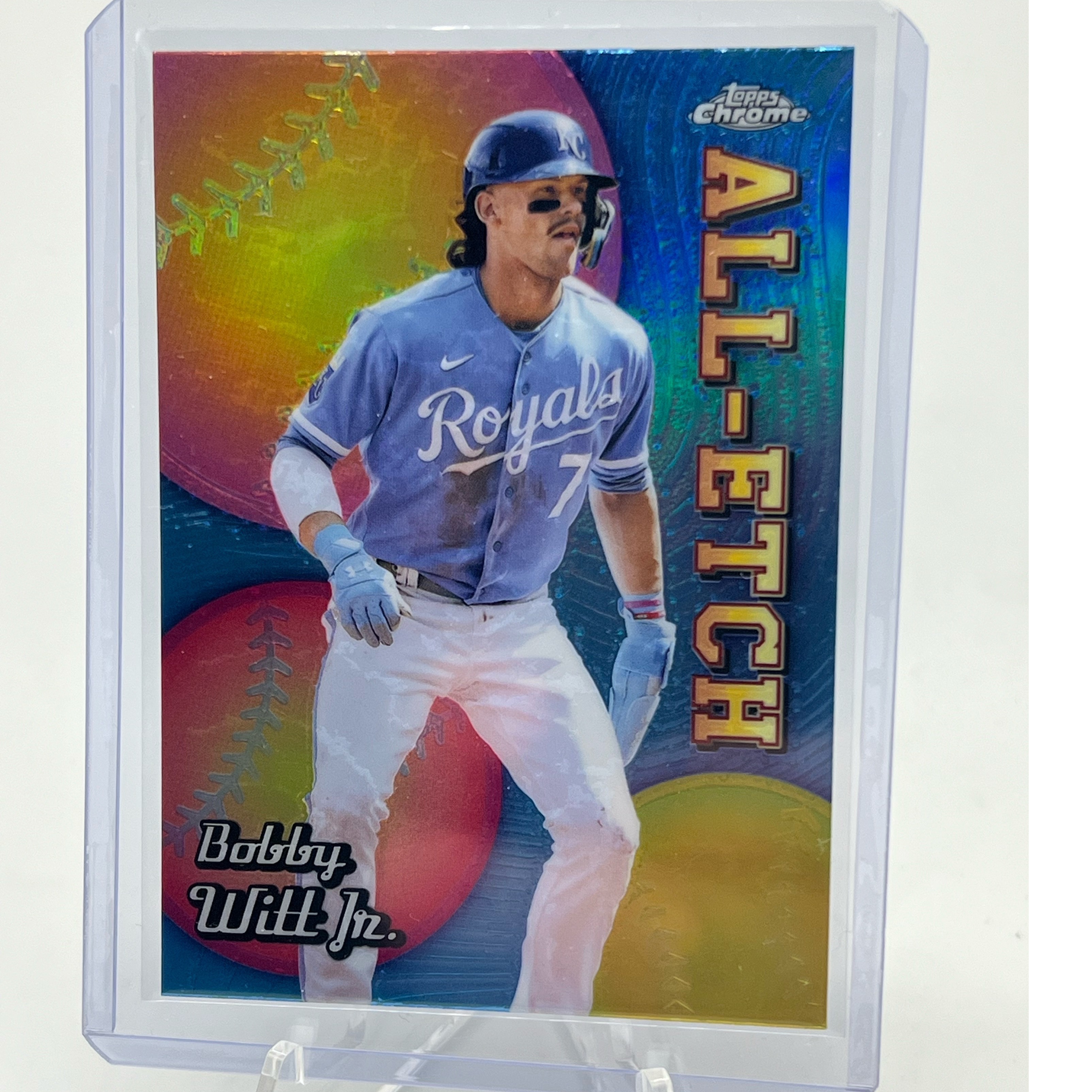 Bobby witt jr 2024 topps chrome all etch kansas city royals