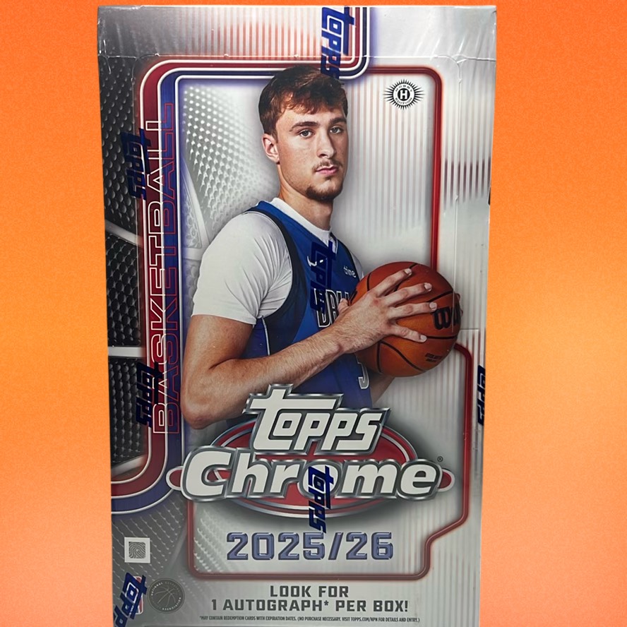 Topps Chrome ペドリ　ケースヒット 2025/26 Topps Chrome Basketball 6 Hobby Box PYT Live Rip #1 MBB1740