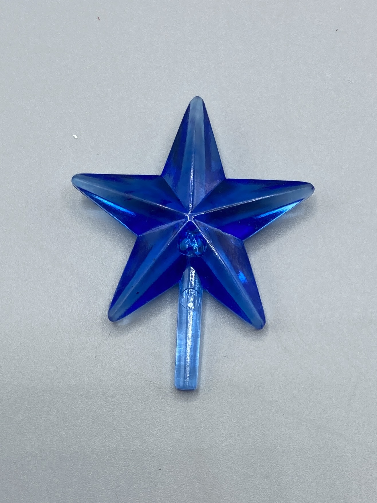 Plastic Blue, Clear, OR Purple Star Replacement Bulbs for Crafting for Ceramic  Christmas Tree, image size:1316x1755