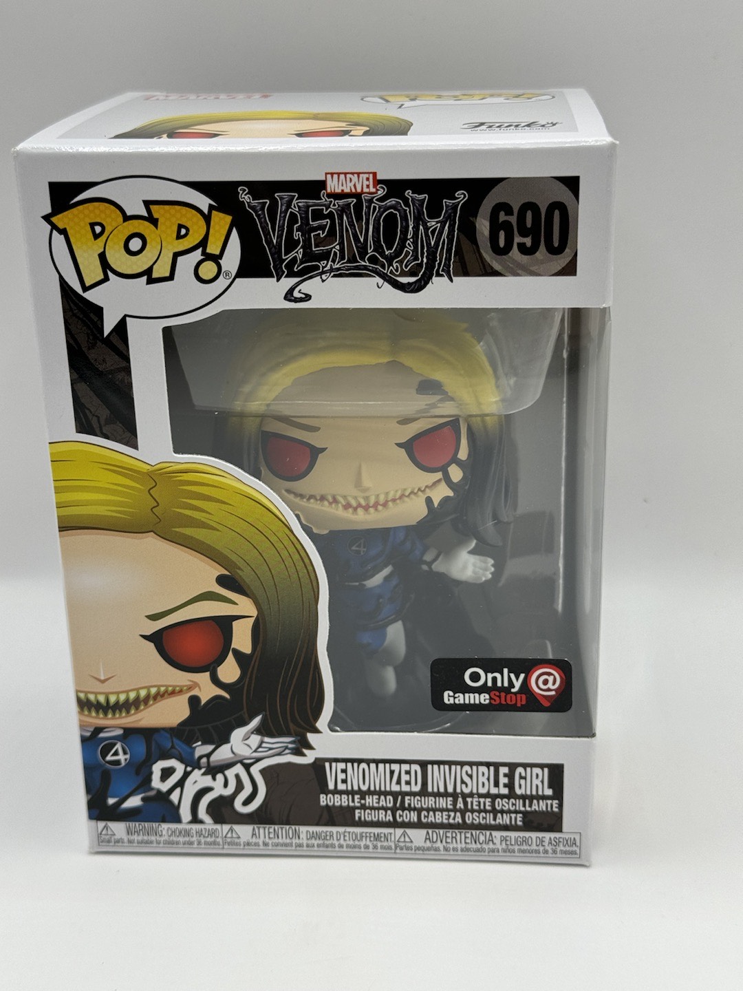 Funko Pop! Marvel - Venomized Invisible Girl #690 - GameStop