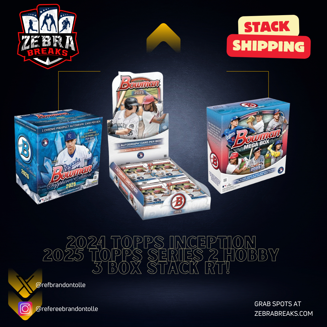 ZB 25370: 2025 Bowman Sapphire/Bowman Hobby/Bowman Mega 3