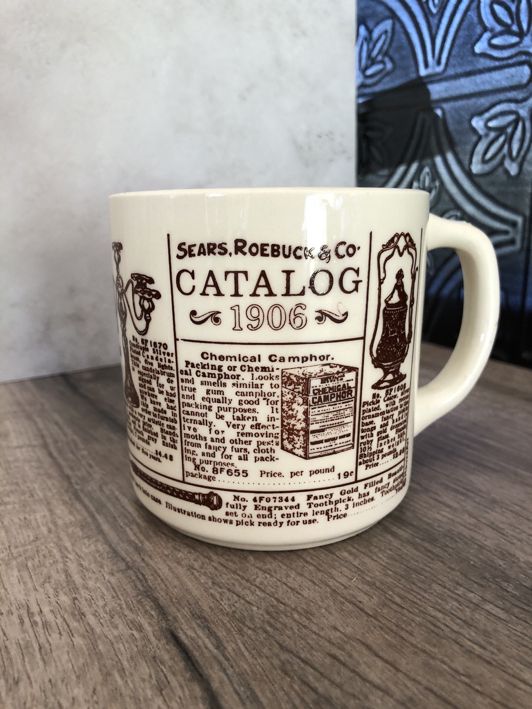 Sears Roebuck & Co 1906 Catalog Advertisement Mug Vintage Mug Cup USA