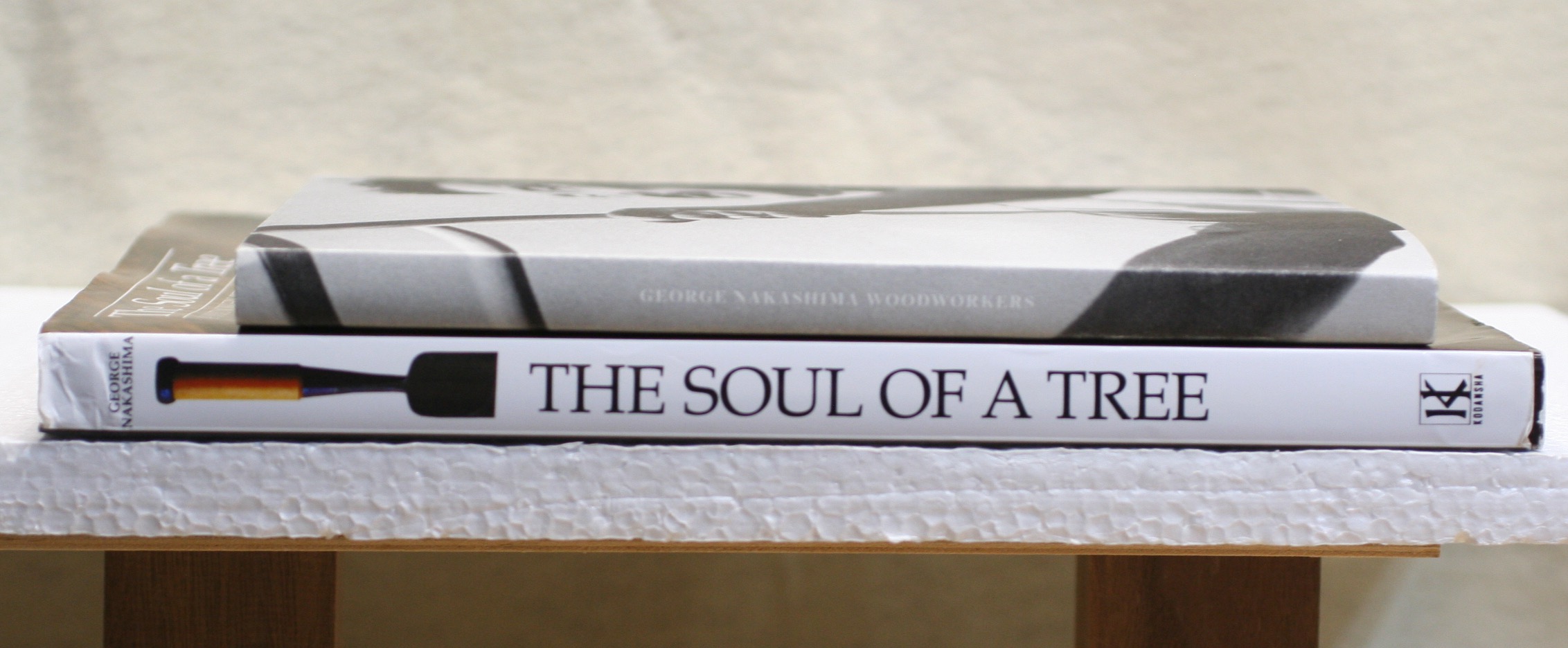 Lot of 2 books: The Soul of a Tree by George Nakashima + Recent 