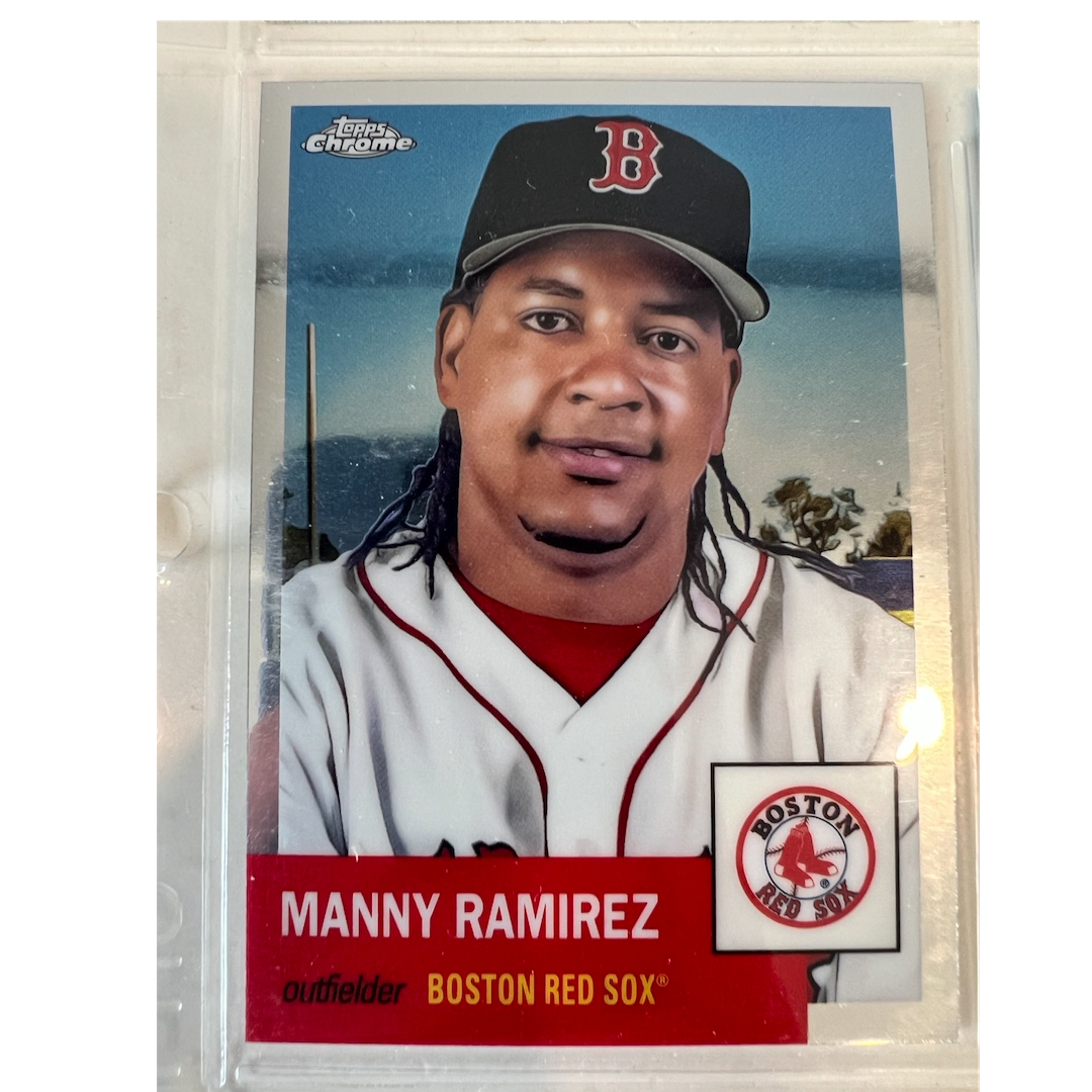 Manny Ramirez Platinum Anniversary Boston Red Sox