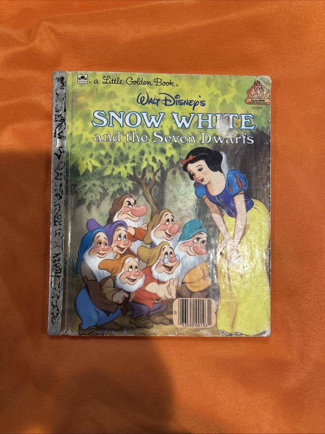 1984 A Little Golden Book 103-58 Walt Disney SNOW WHITE AND THE SEVEN ...