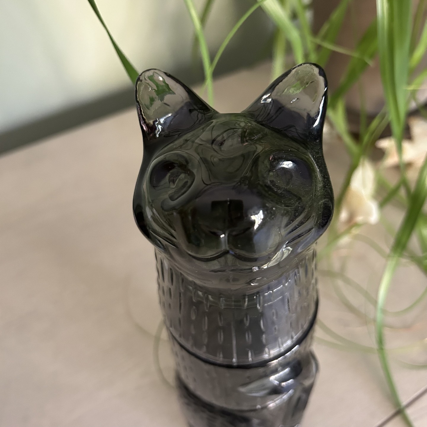 Stackable DOIY Glasses Cat Smokey Grey Unique Bar ware 3D Puzzle-like ...