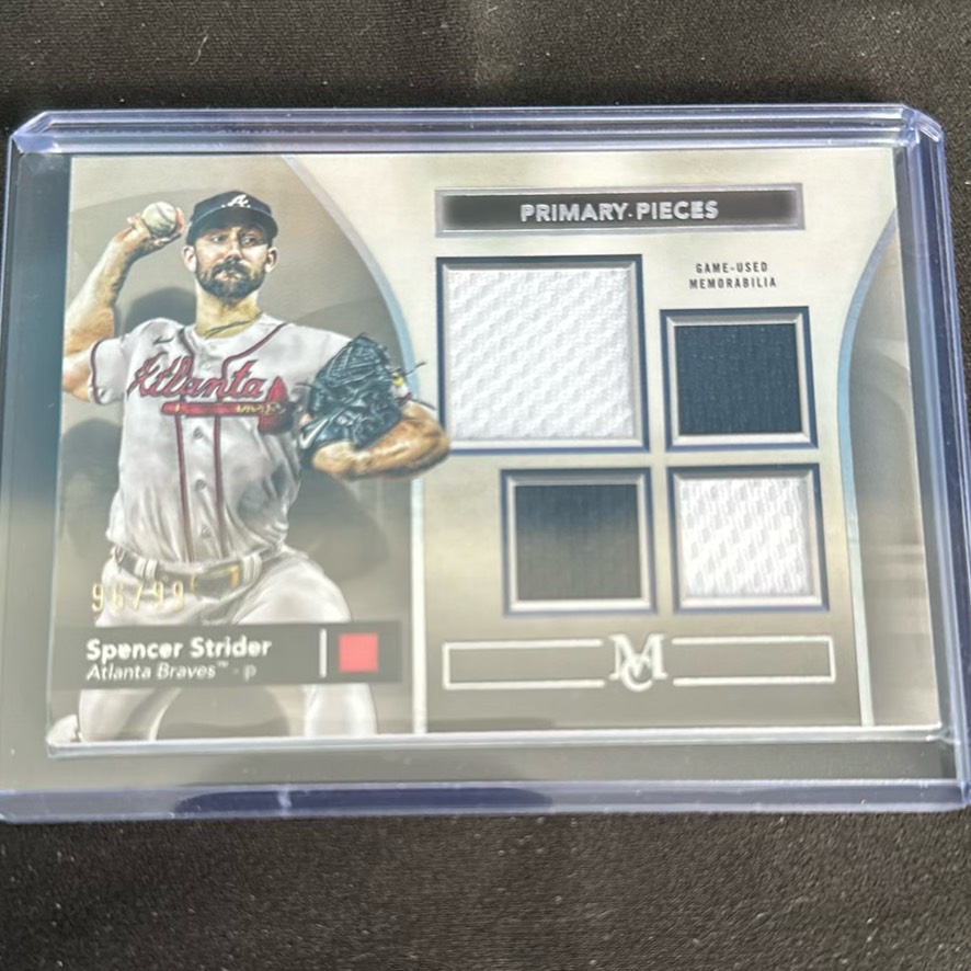2024 Topps Museum Collection Primary Pieces Spencer Strider /99