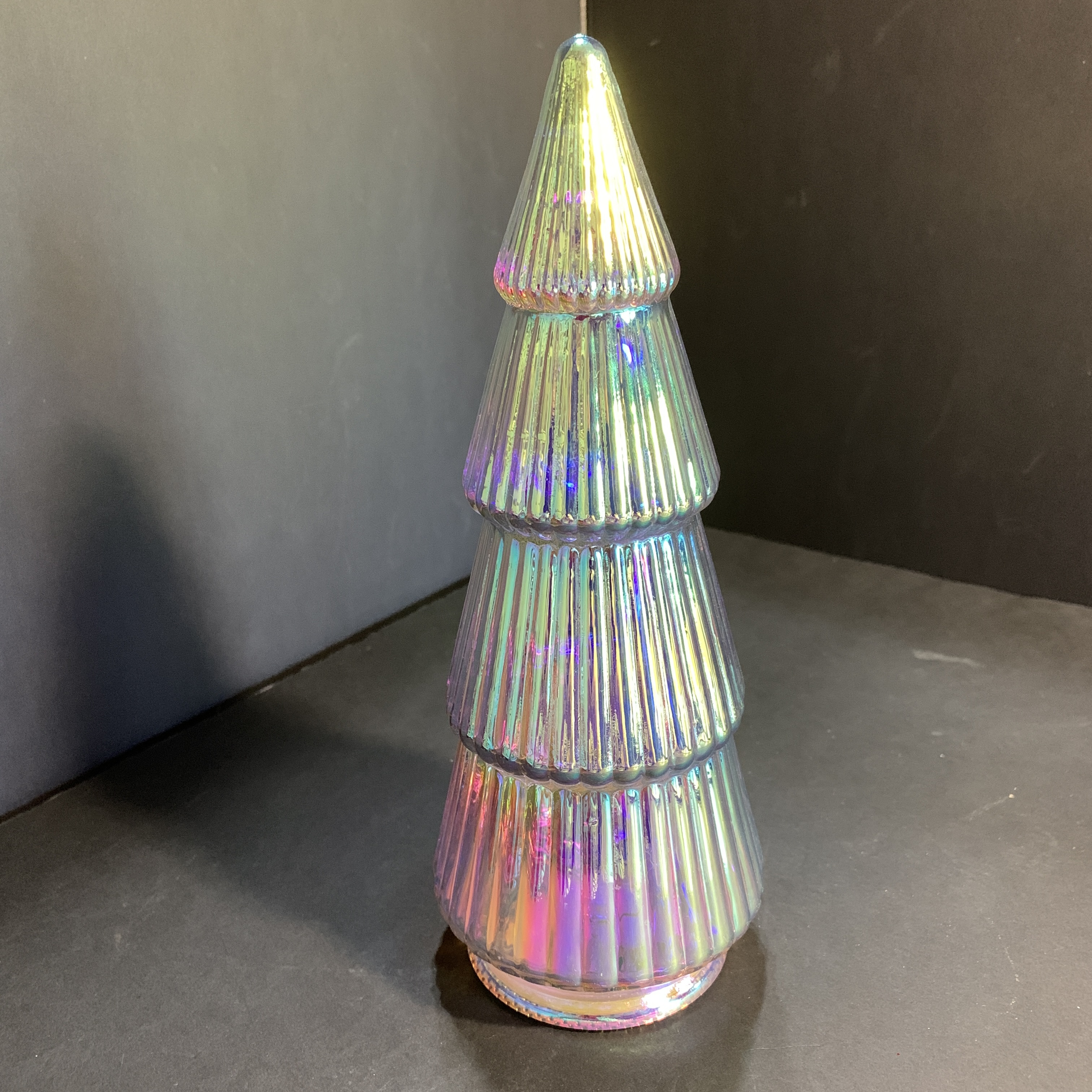 Iridescent Glass Tree