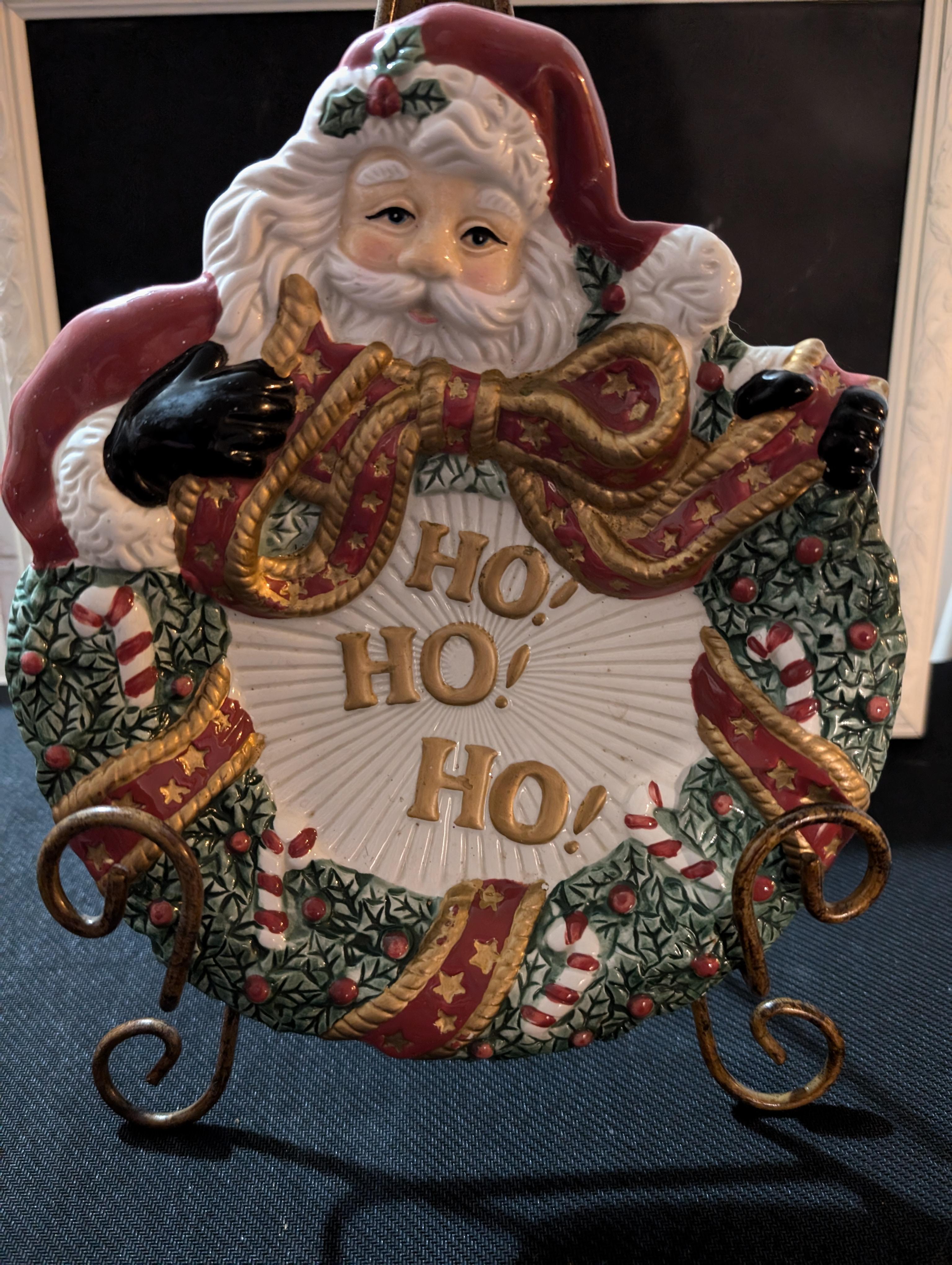 LENOX & FITZ AND FLOYDクリスマス　プレート　小鉢　サンタ LENOX & FITZ AND FLOYDクリスマス プレート 小鉢 サンタ - メルカリ