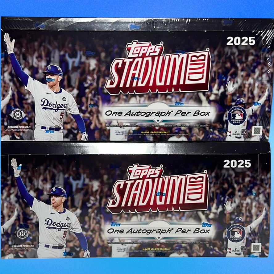 2025 Topps Stadium Club Baseball 8 Hobby Box PYT Live Rip #1 MBB1824