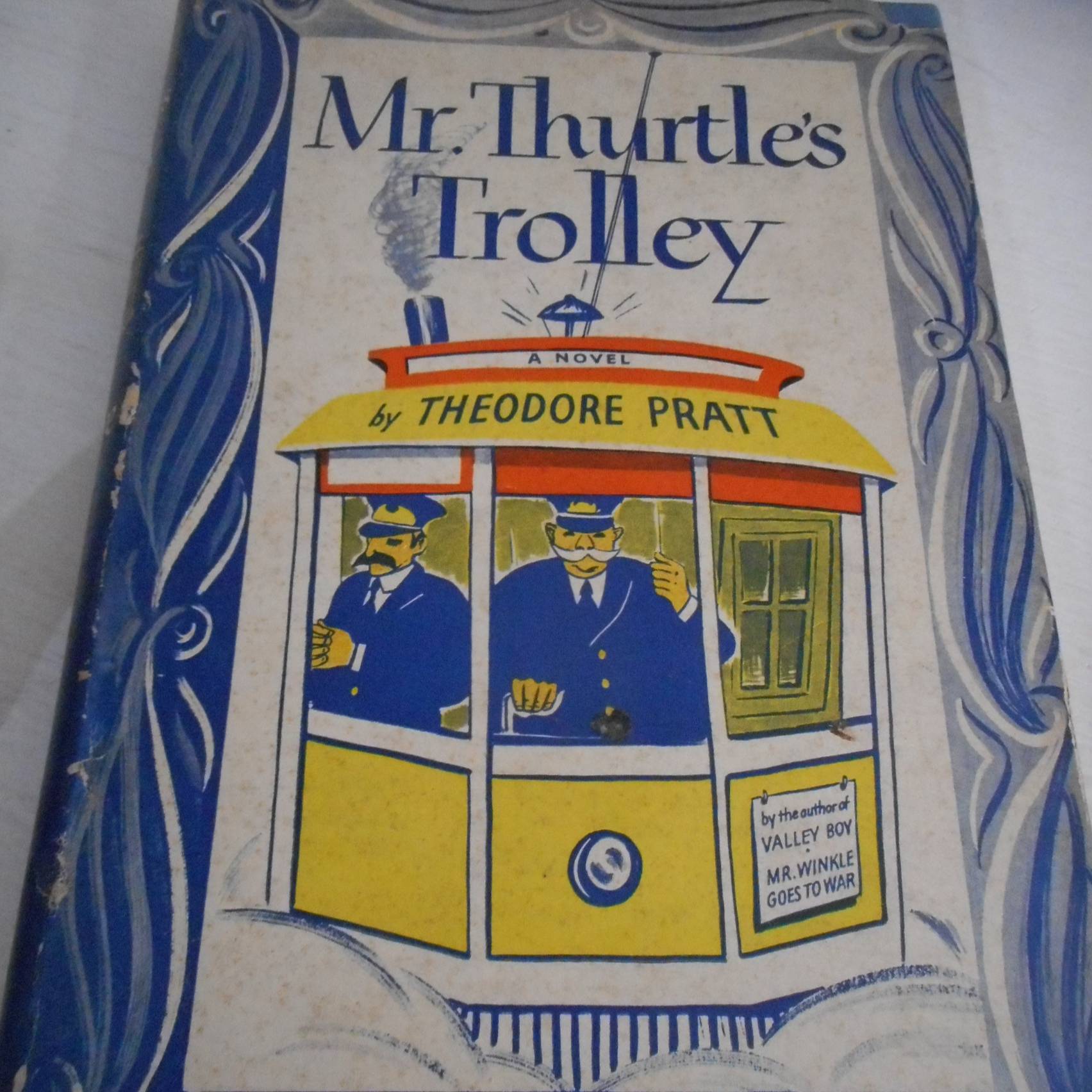 First Edition 1947 Mr. Thurtle's Trolley Vintage Fiction Novel ...