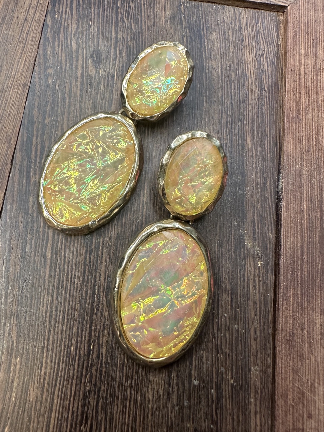 Aurora Shell Statement Earrings