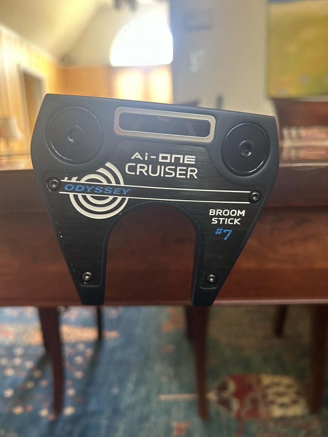 Odyssey AiーONE CRUISER BROOM STICK ♯7 Odyssey Ai-ONE Cruiser #7 CS Broomstick Putter - Carl's Golfland