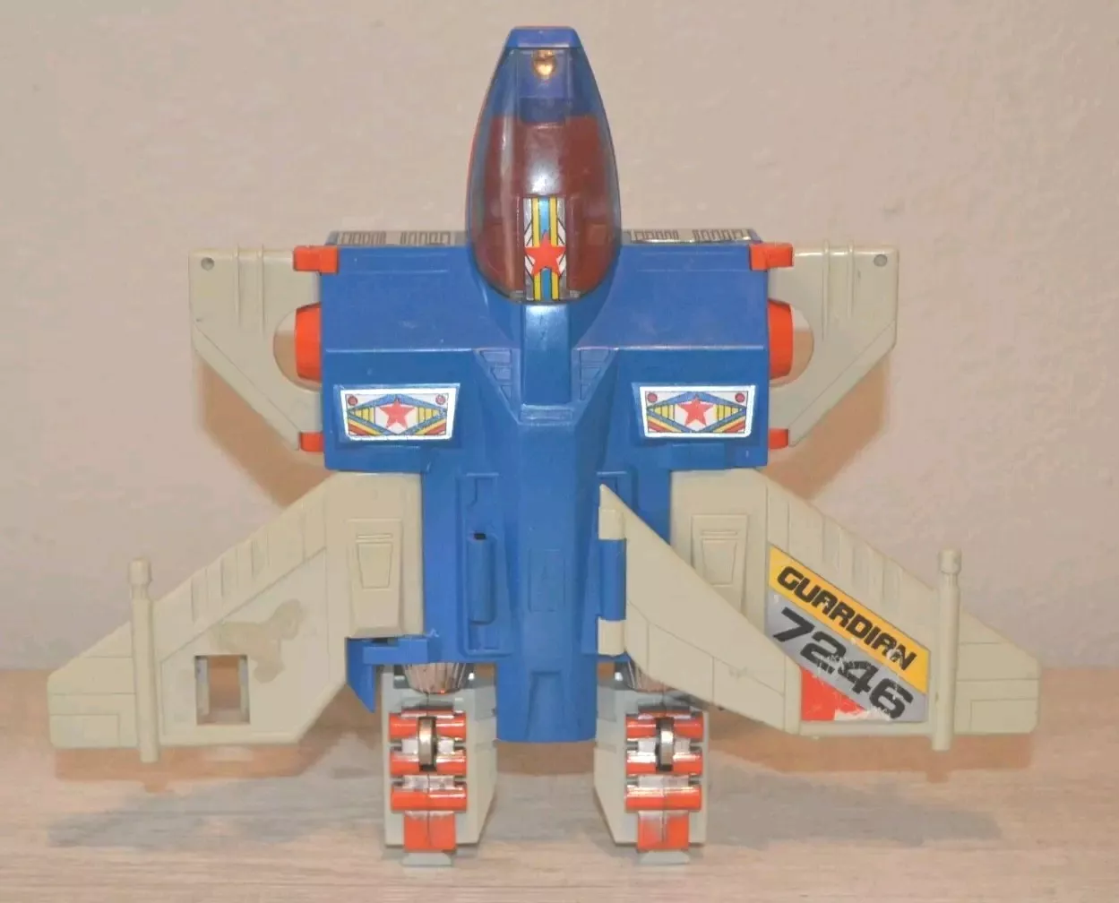 Jouet Robot Vintage Bandai Ultrabots Re-Volt - Aigle Gobot - 1985