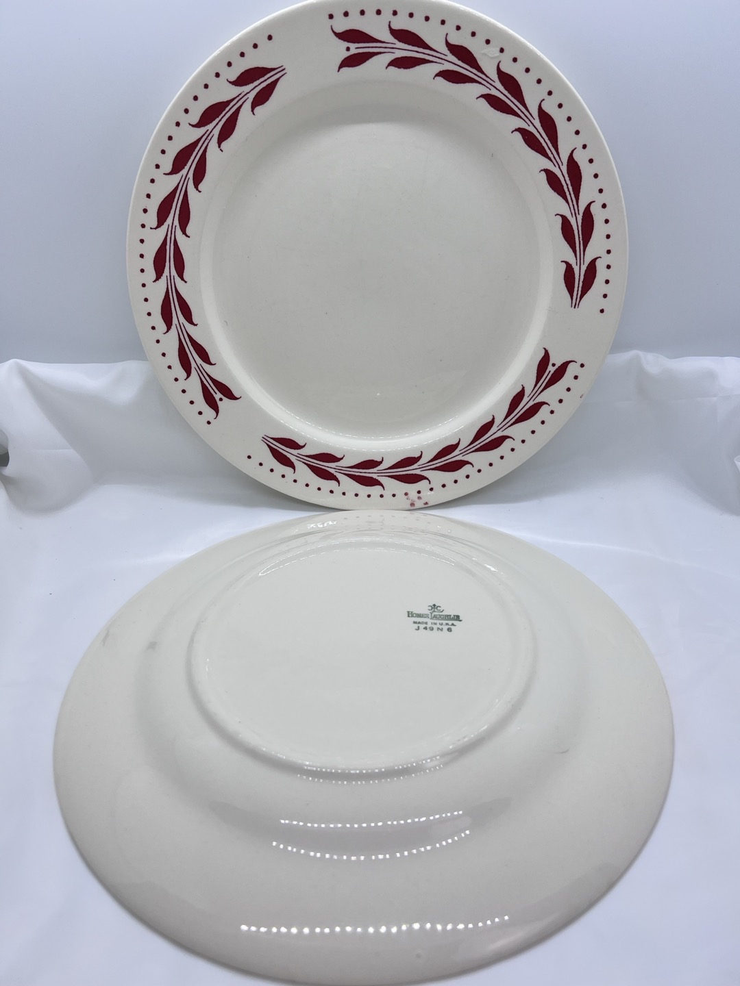 VINTAGE 1980'S FIESTAWARE HOMER LAUGHLIN MULTICOLOR