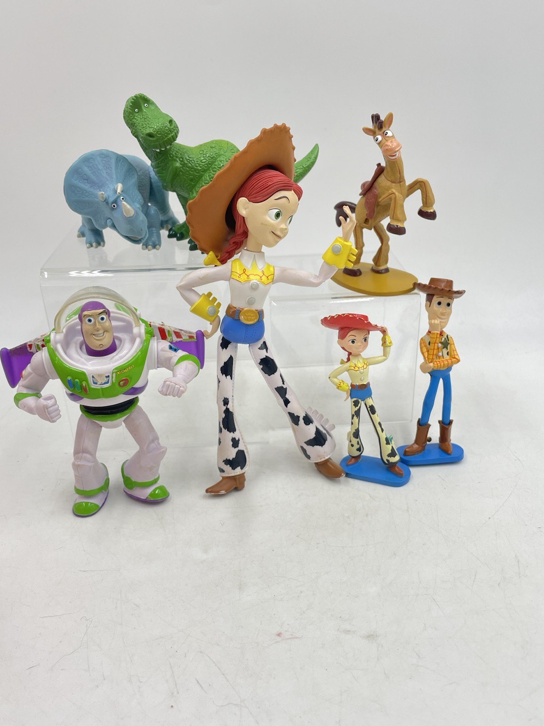 Disney Pixar Toy Story Buzz Jessie Woody Bullseye Rex Trixie Mixed Size ...