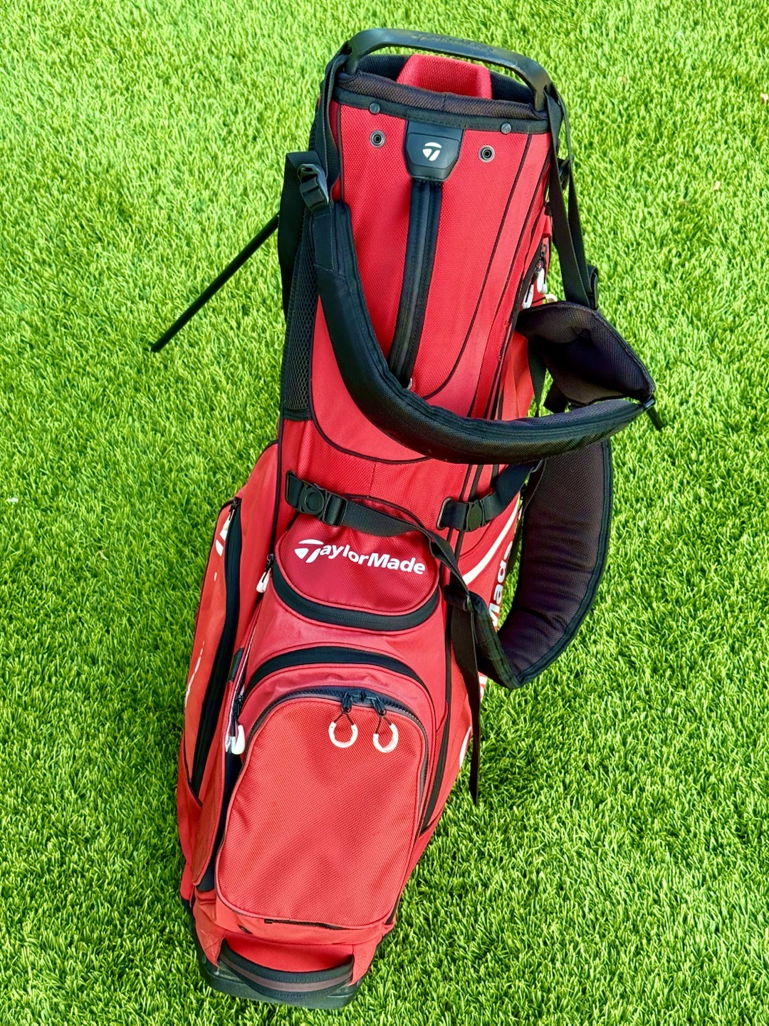 Stacked Golf · TaylorMade TM17 Stand Bag | Red | 14-Way Top