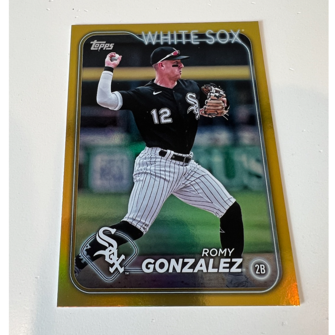 Romy Gonzalez Gold Foil Chicago White Sox