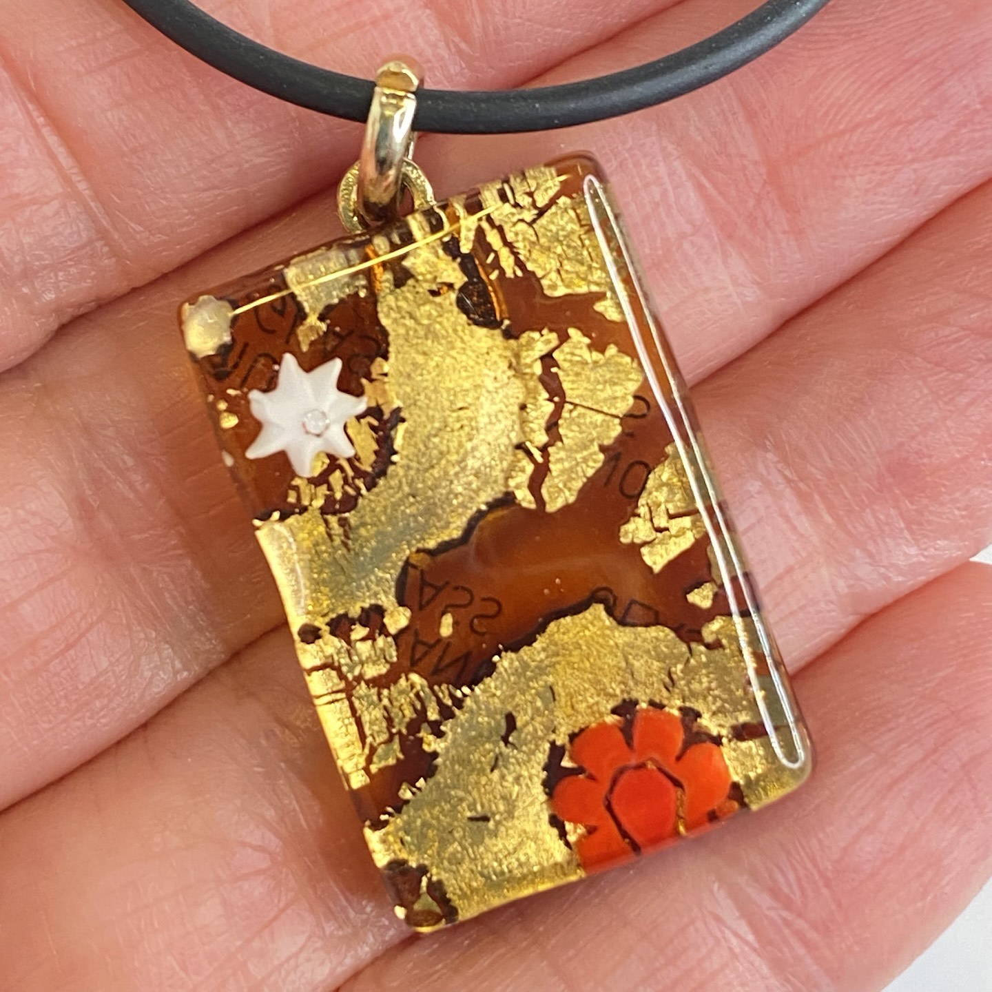 MILANO LONG RECTANGLE PENDANT