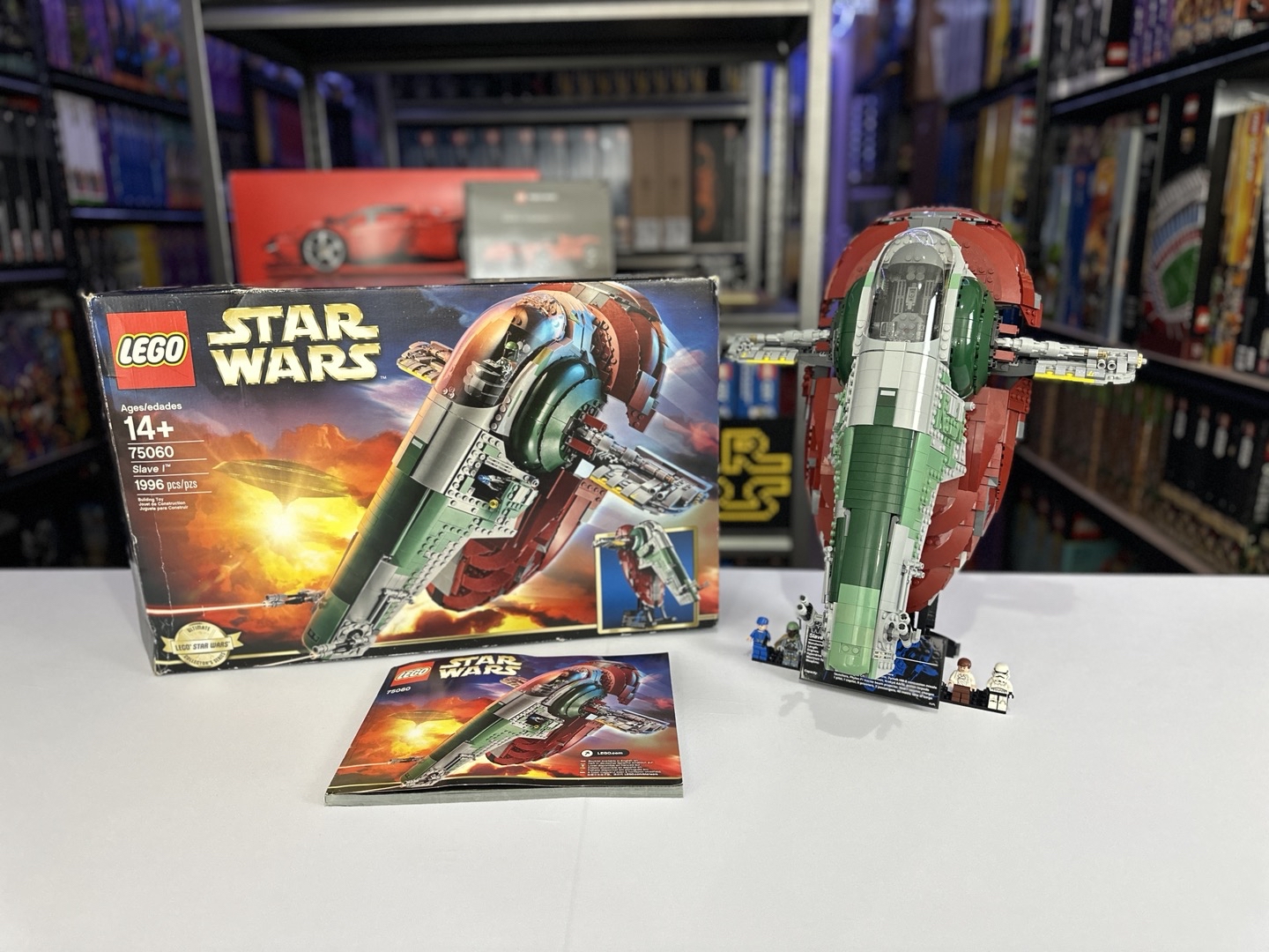 POTF 95 Star Wars Slave 1 Replacement Stickers – Peel & Stick – No Cutting Required – Kenner Compatible