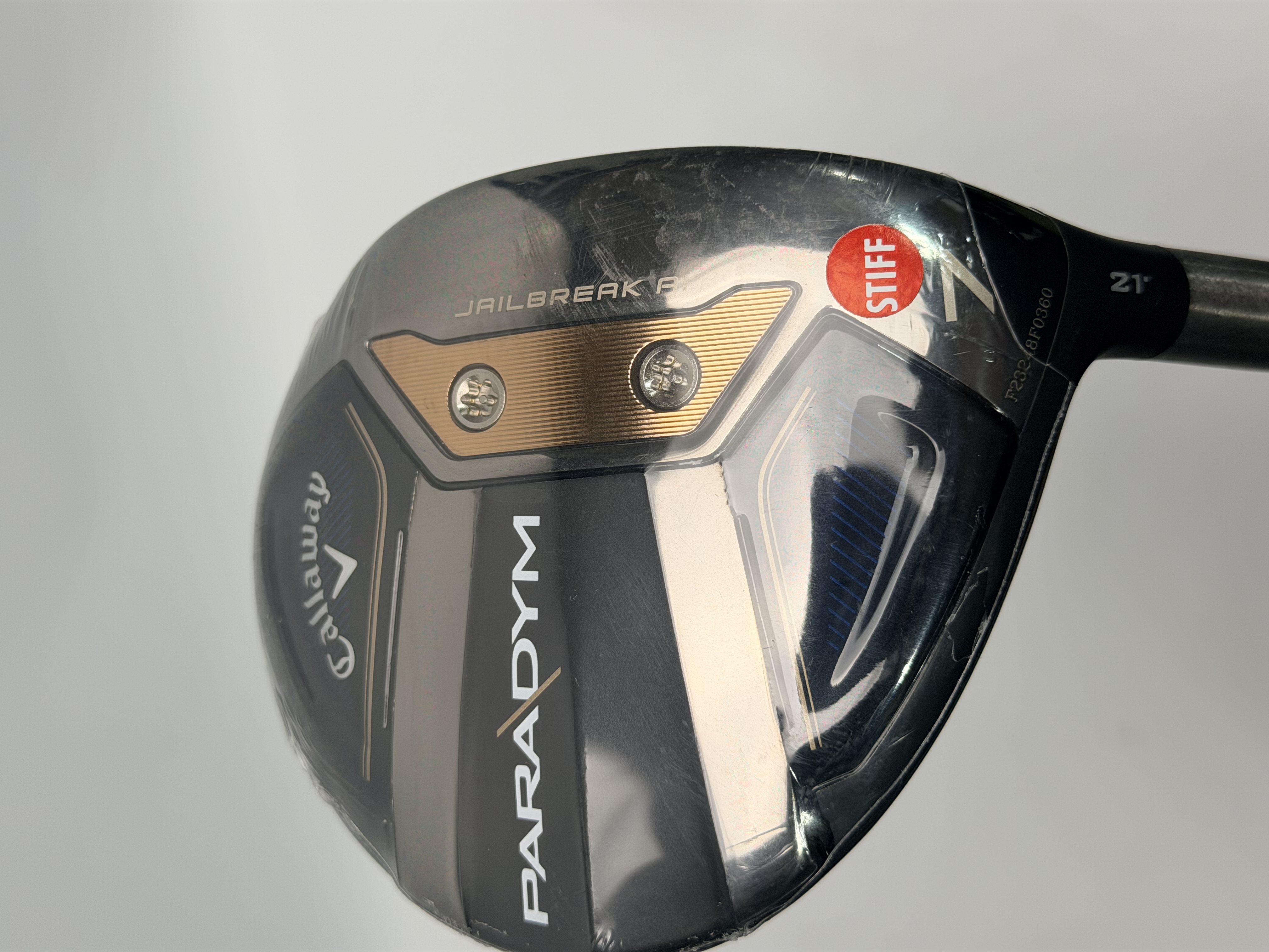 Callaway NEW Paradym 7 Wood 21° HZRDUS Silver 60g Regular Flex