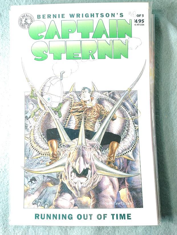 CAPTAIN STERN Kitchen Sink Comix Bernie Wrightson Issue 4 of 5 Comic ...