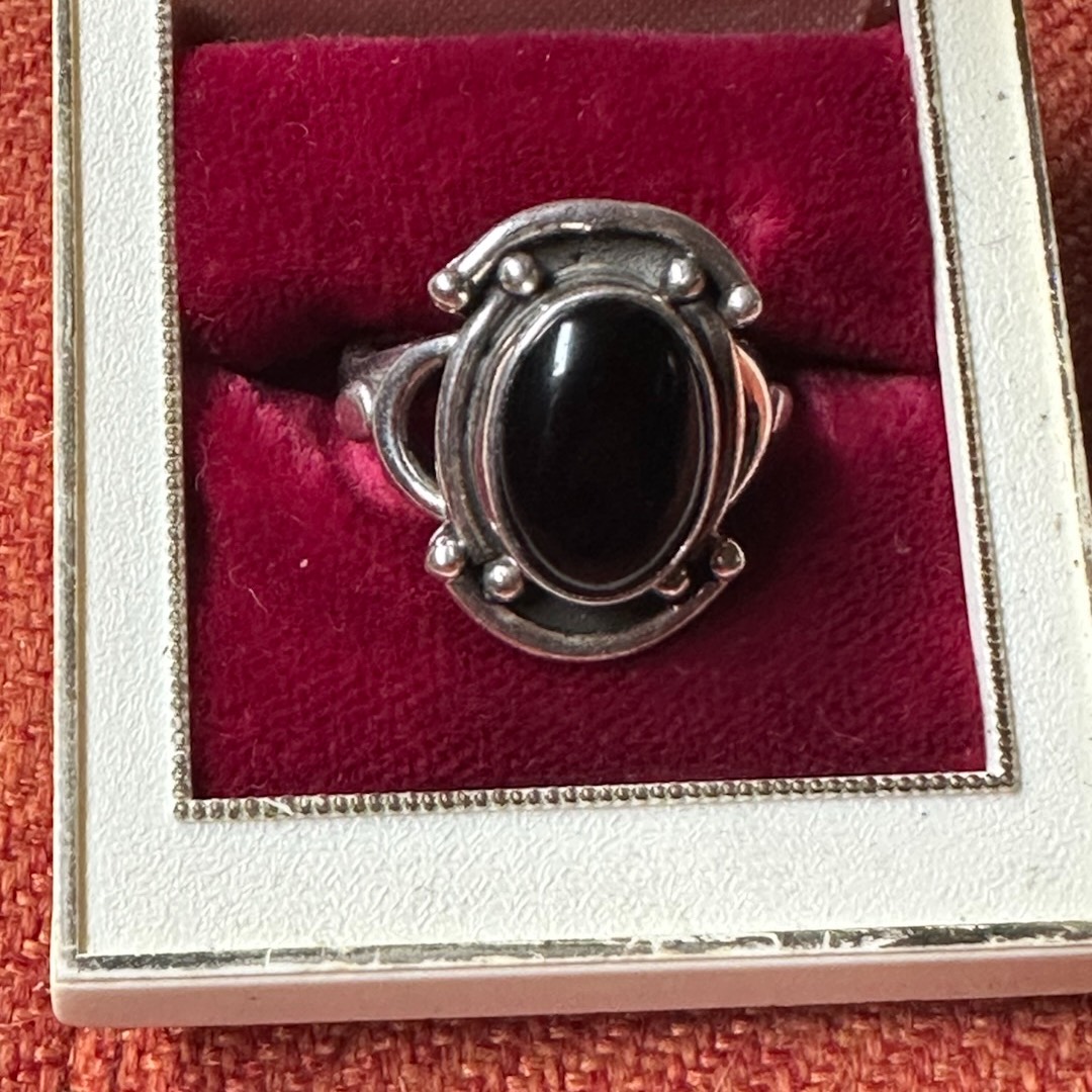 Sterling Onyx Ring