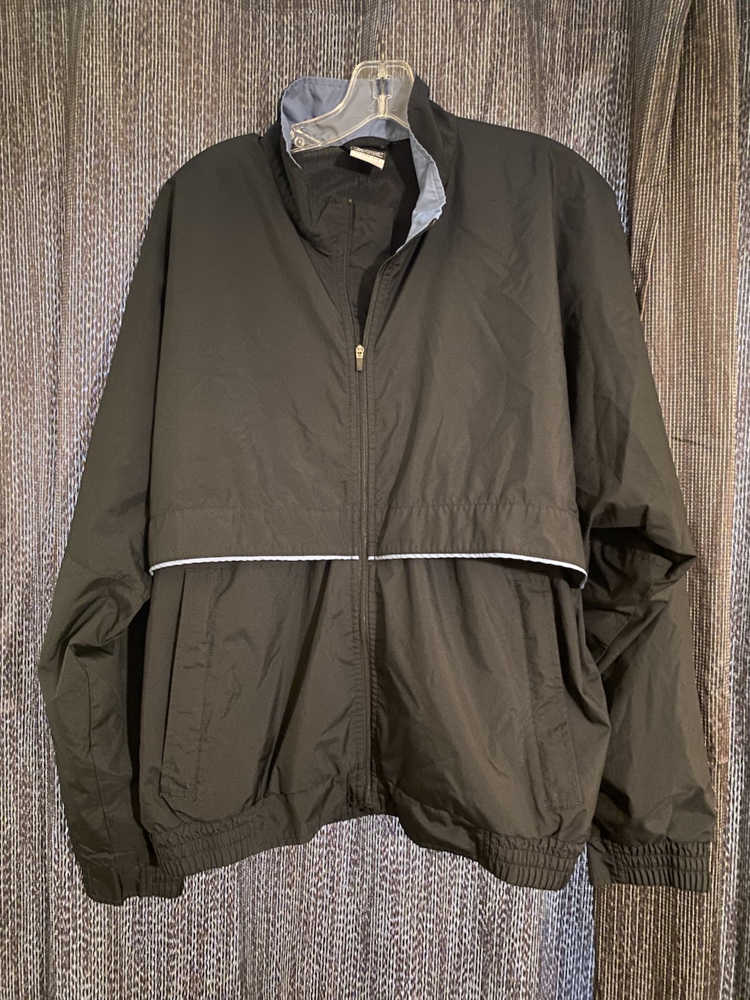 Nike Golf Men's Size Medium Black Clima-Fit Zip-Up
