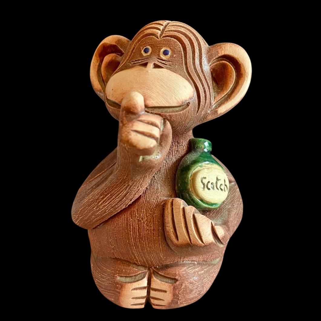 Artesania Riconada Scotch Monkey