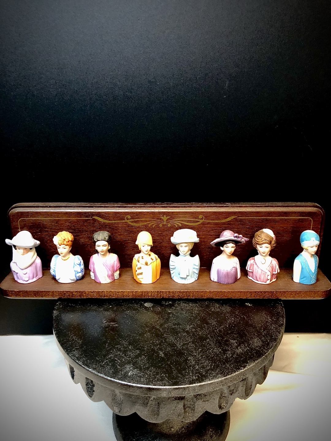 Vintage Avon American Ladies Thimbles - One Tiny Chip