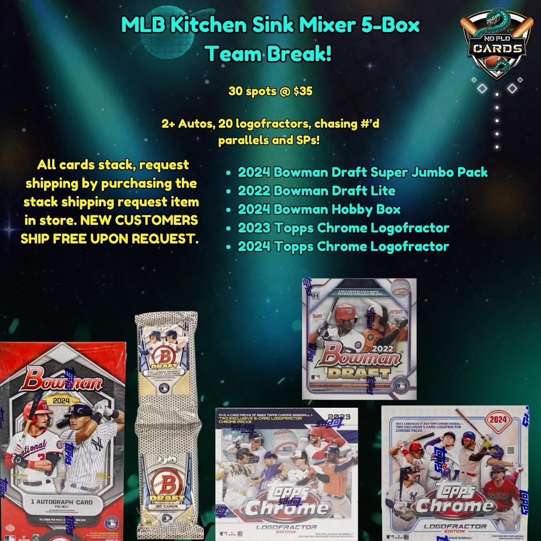 MLB Kitchen Sink Mixer 5-Box Team Rip!