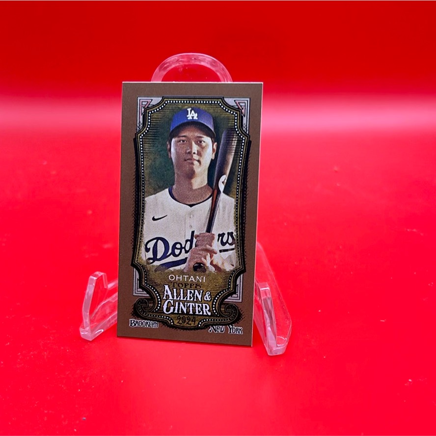 Shohei Ohtani 2024 Topps Allen & Ginter Mini Gold Border Los 