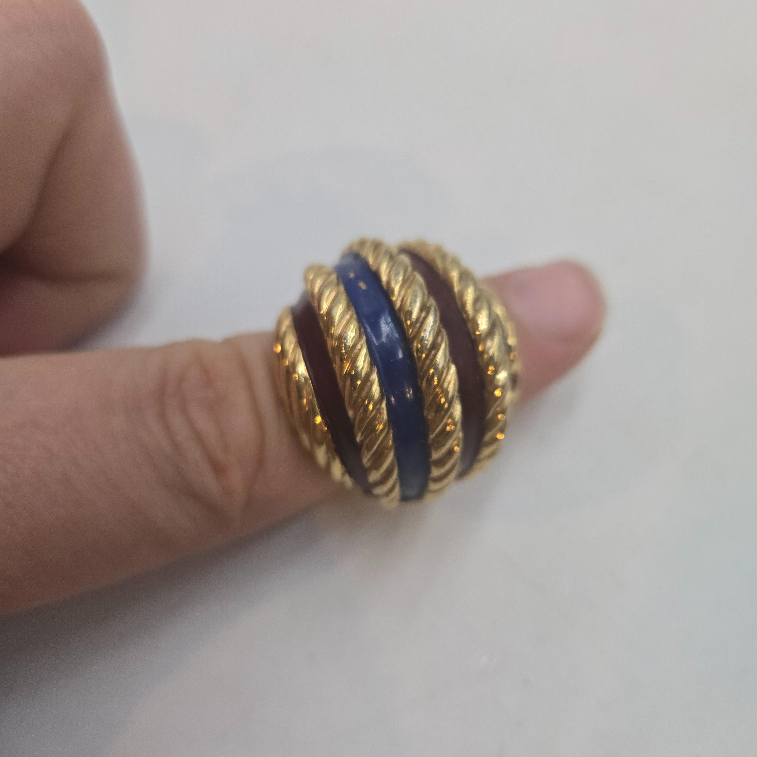 Vintage Mazer Ring - Crystal Vintage Cocktail Ring