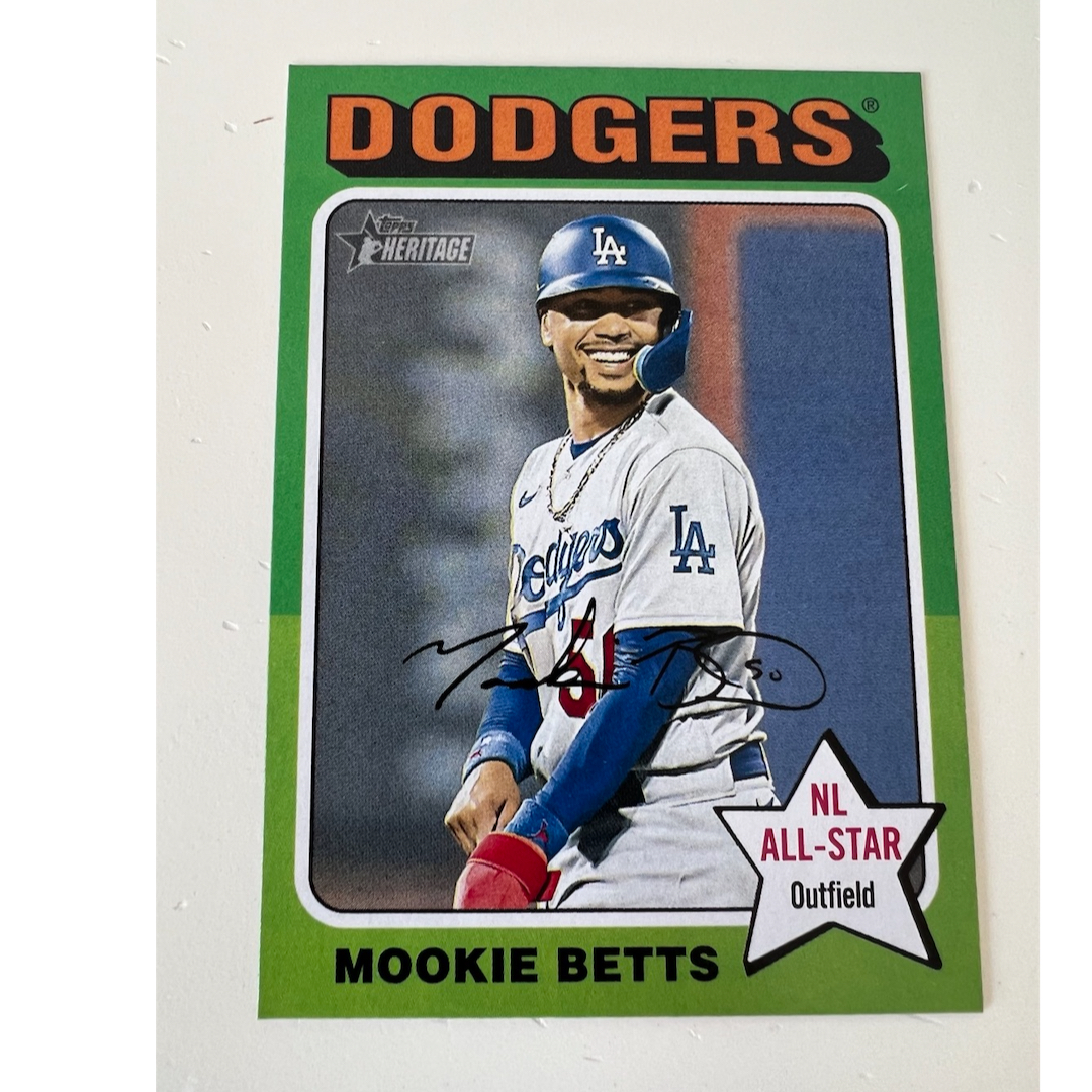 Mookie Betts Heritage Los Angeles Dodgers