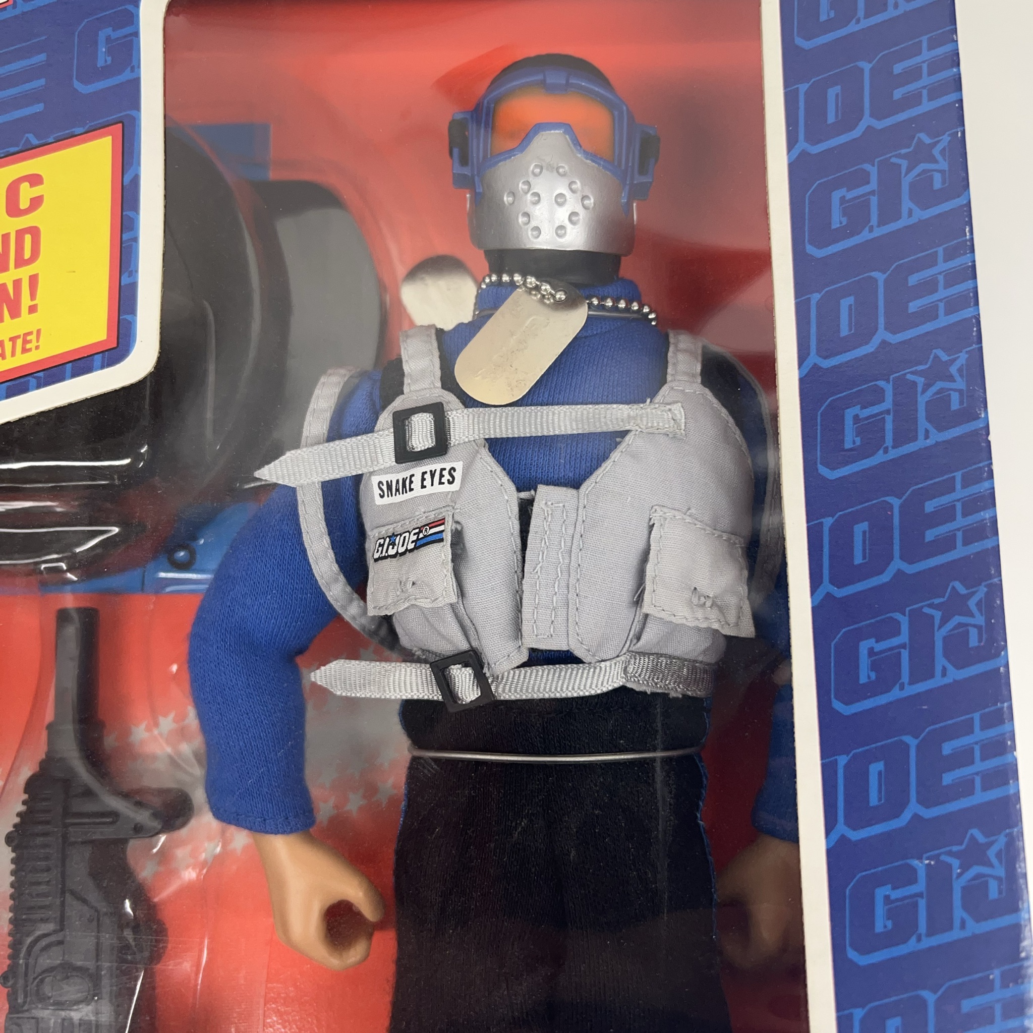 1991 Gi Joe Hall Of Fame 12' Snake Eyes Sealed In Box