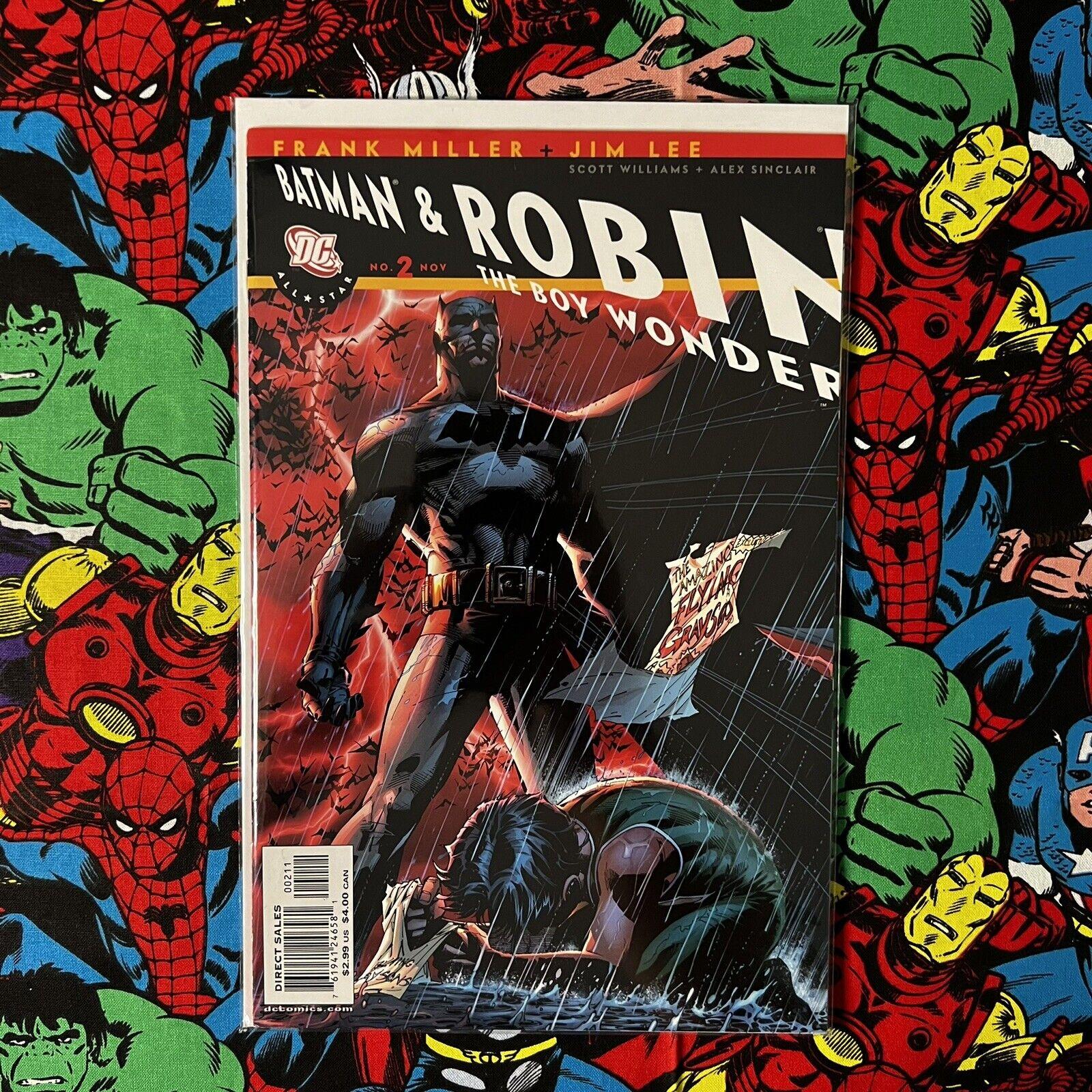 All Star Batman and Robin the Boy Wonder #2 5 8 DC Comics Lot of 3 Jim Lee