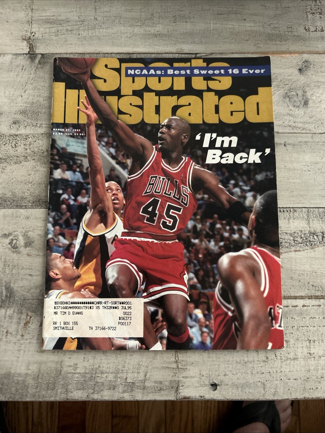 SI Michael Jordan "I'm Back!"