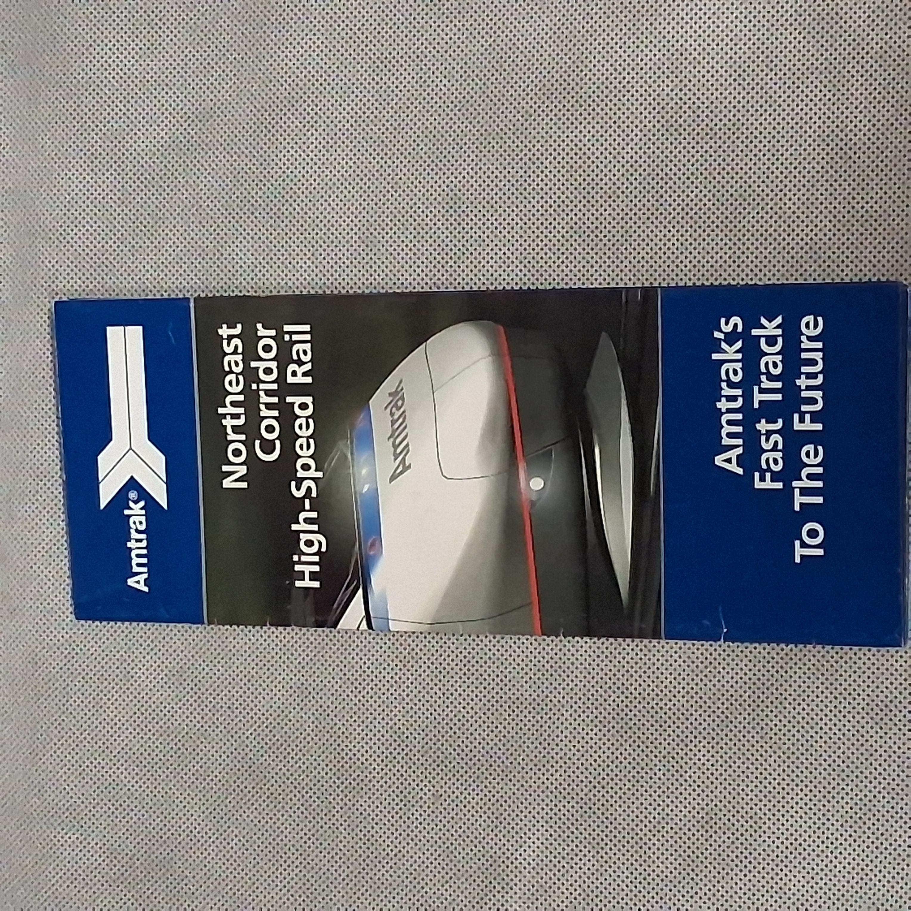 1990's Amtrak Northeast Corridor High-Speed Rail Pamphlet