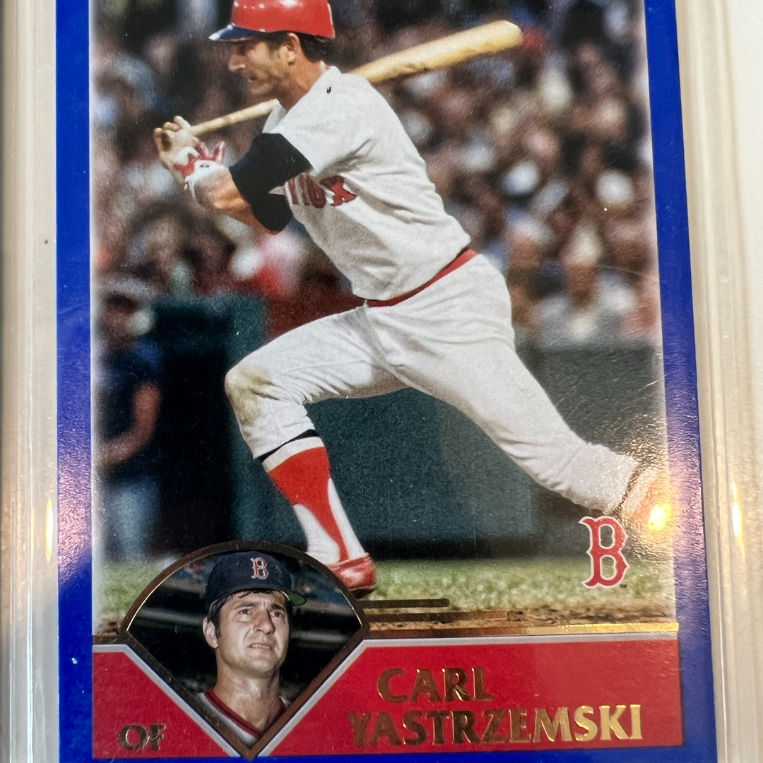 1999 Carl Yastrzemski MLB All-Star Fanfest Commemorative Set Of 4 Trading Cards | Red Sox Legend