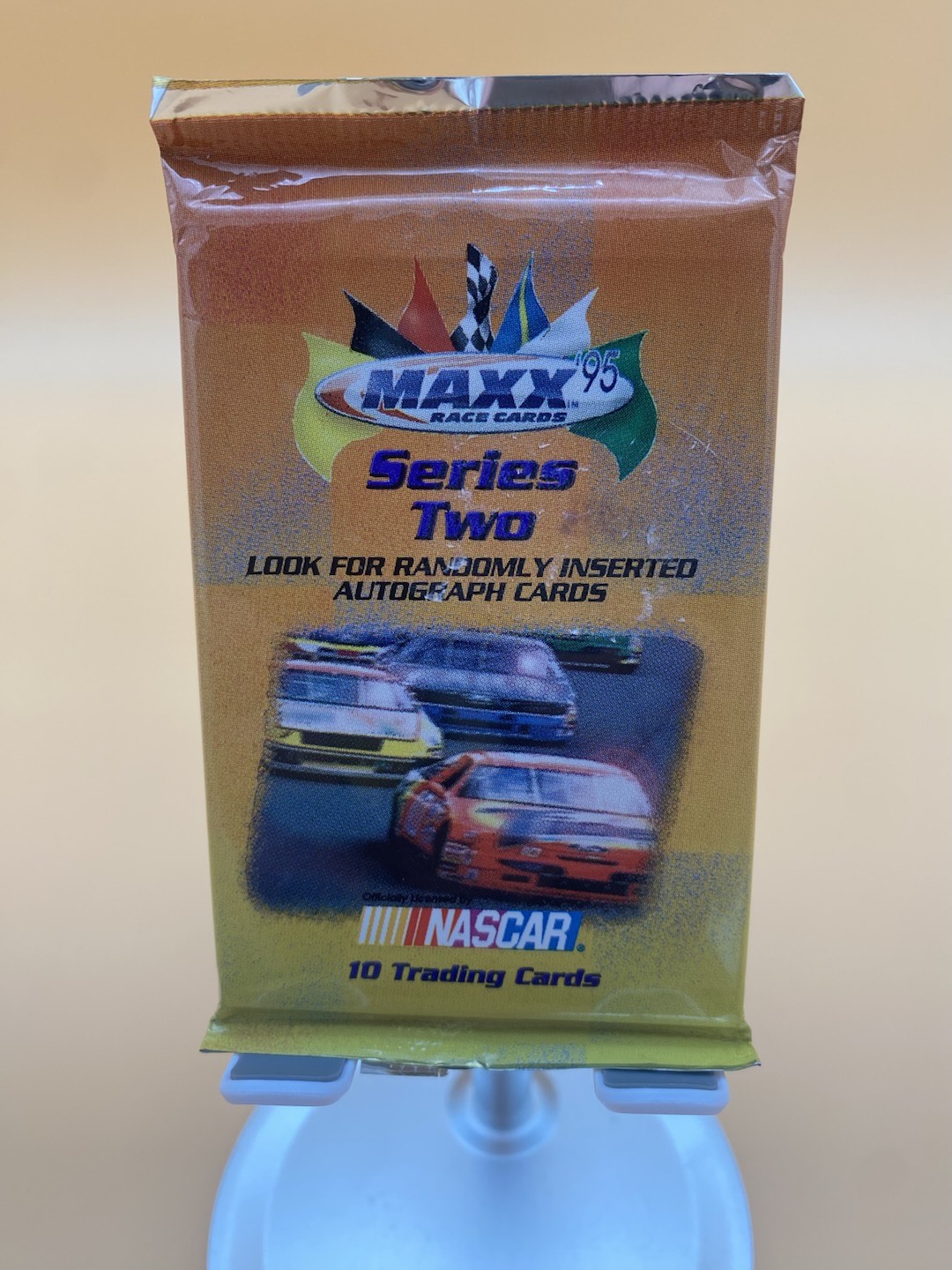 NASCAR Maxx Race Cards Series Two Sealed 10 Trading Card Pack - 1995