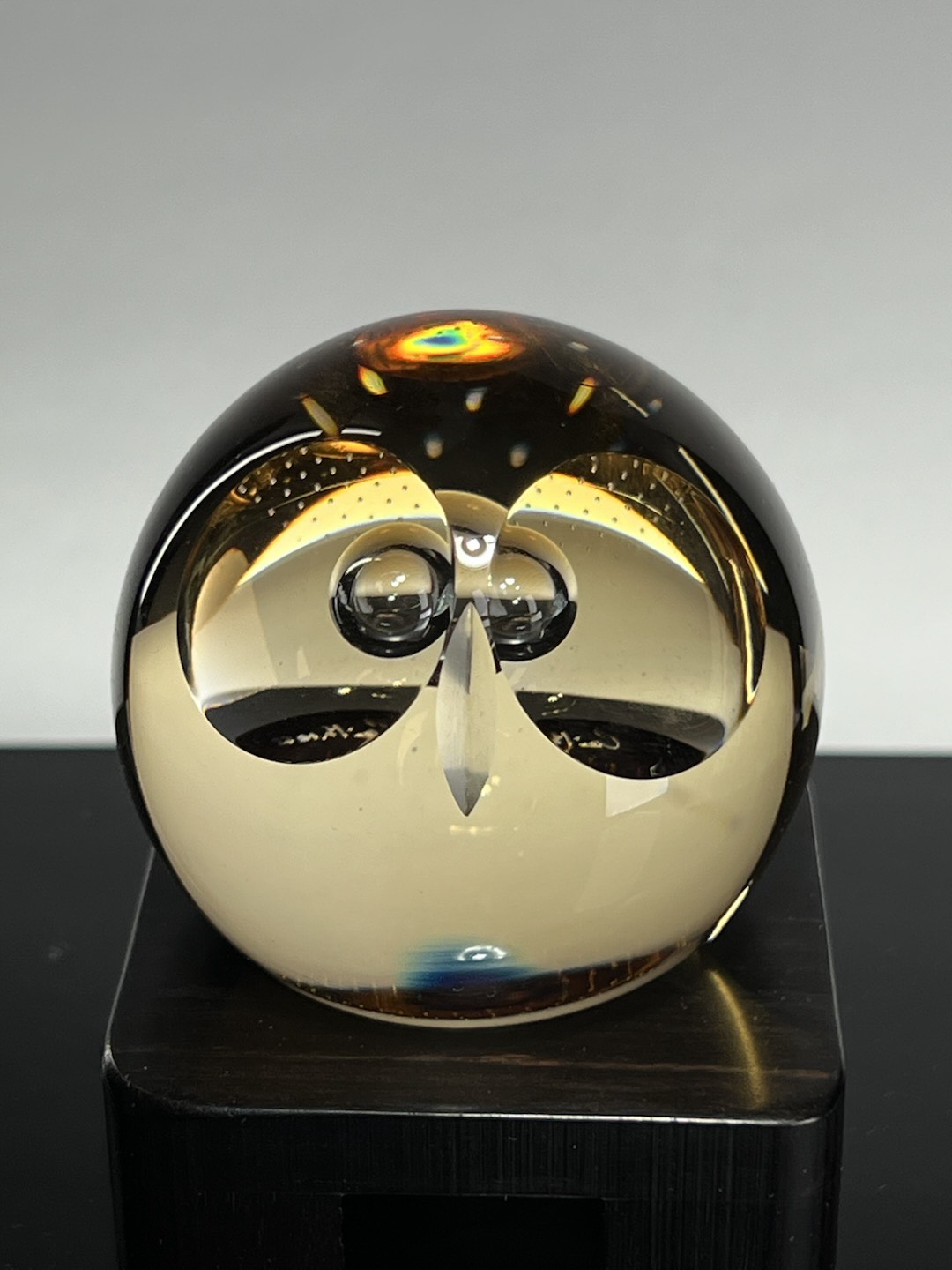 #14 - Caithness small Wise Owl Paperweight