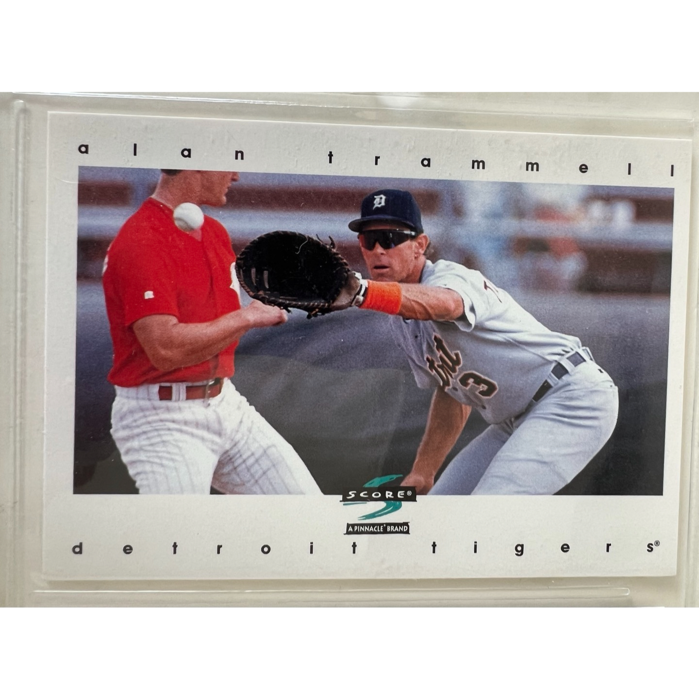 Alan Trammell Score Detroit Tigers