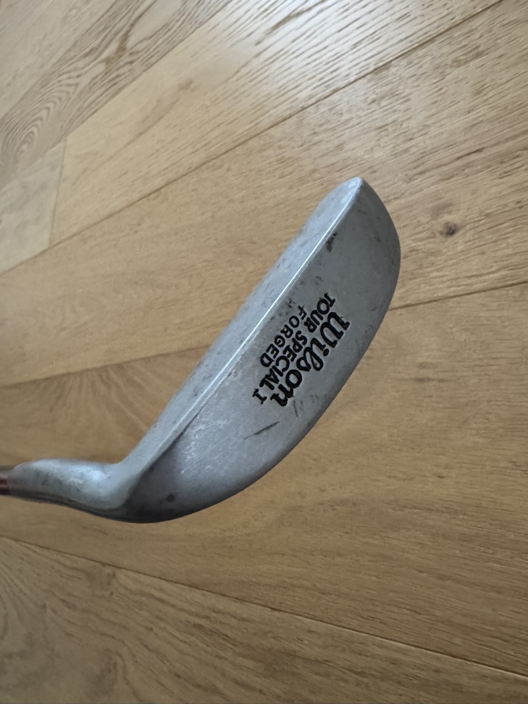 Putter Wilson Tour Special III - Lame Forgée Vintage - 35 Pouces - Droitier