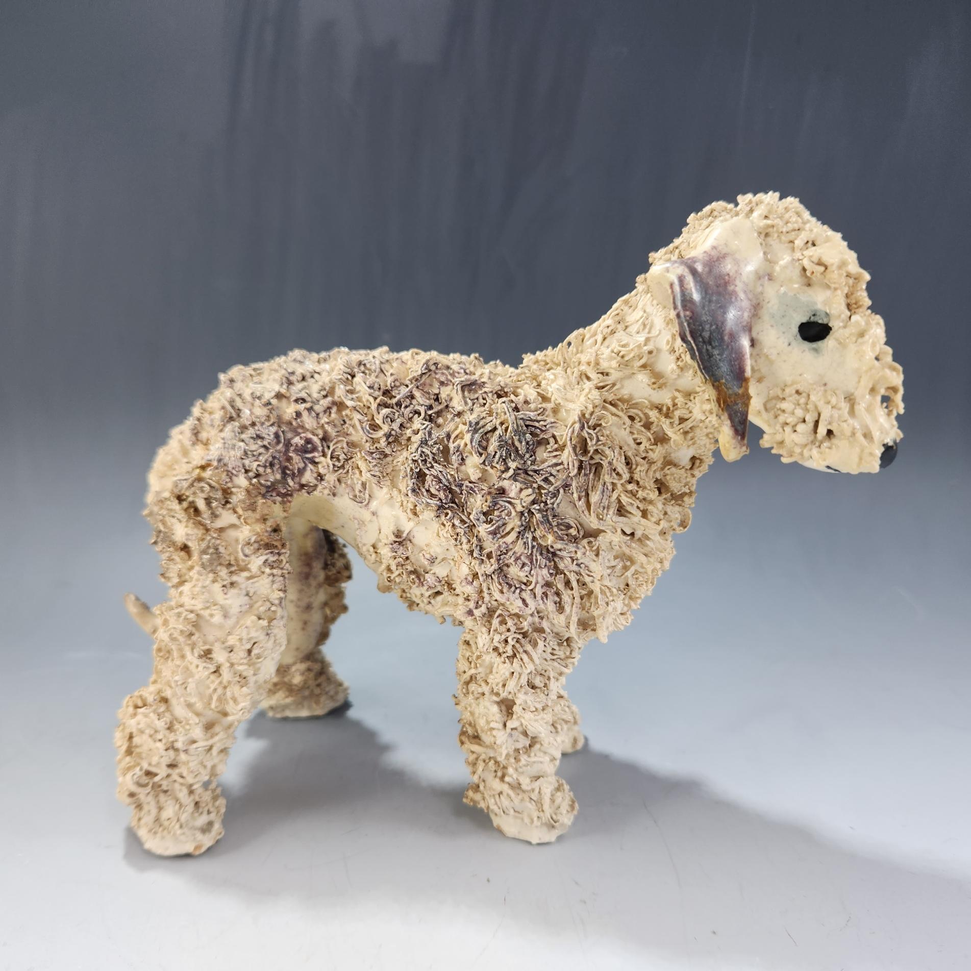 Early Jane Callender Dog OOAK Blue Bedlington Terrier - RARE - Extruded ...